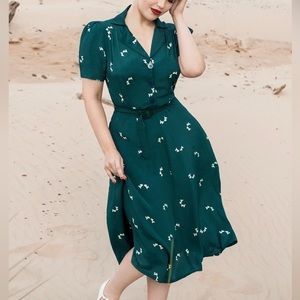 NWT Seamstress of Bloomsbury 40s Style Lisa Shirtwaister Dress